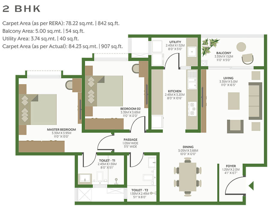 Alembic Cloud Forest — 2 BHK