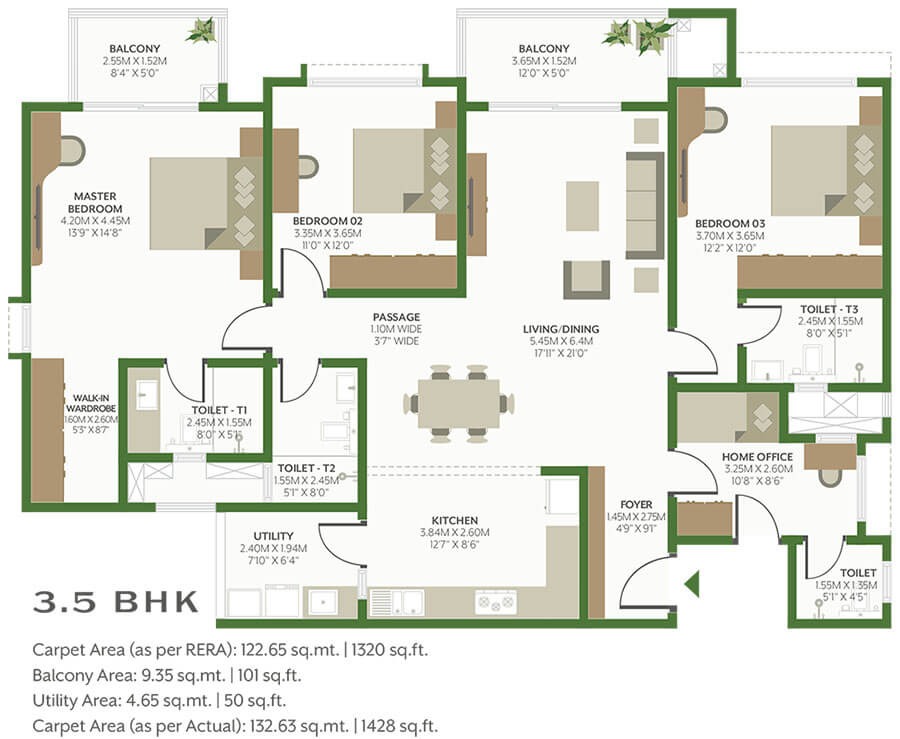 Alembic Cloud Forest — 3.5 BHK